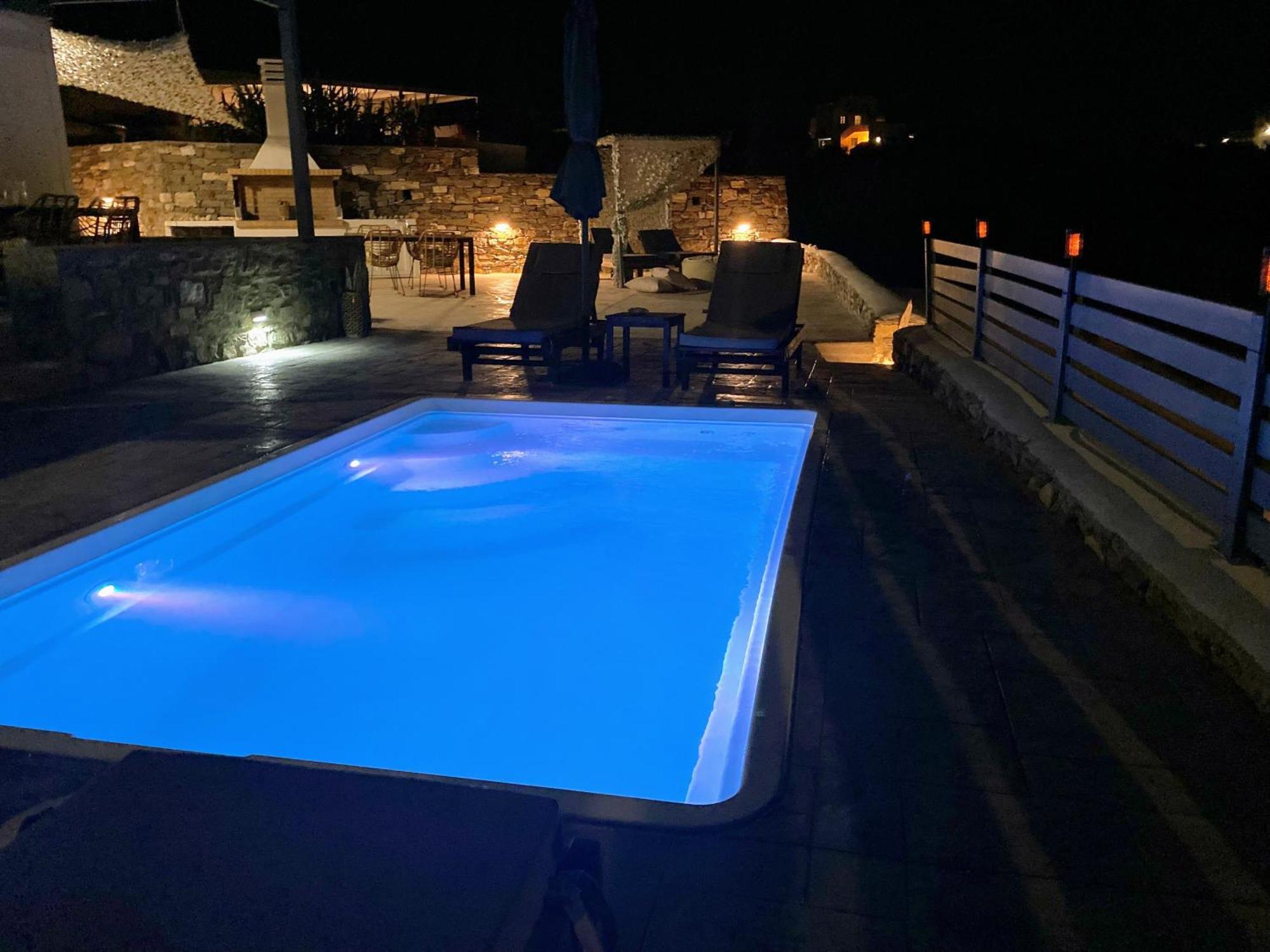Blue View Villa Apartment #1 With Shared Pool Pounda Exterior foto