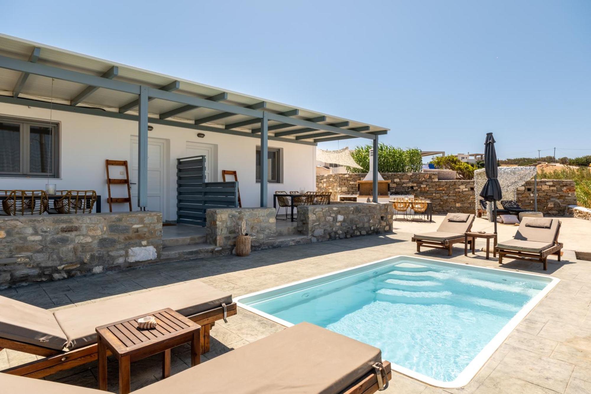 Blue View Villa Apartment #1 With Shared Pool Pounda Exterior foto